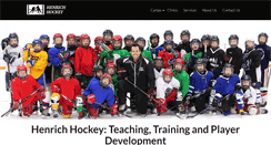 Desktop Screenshot of henrichhockey.com